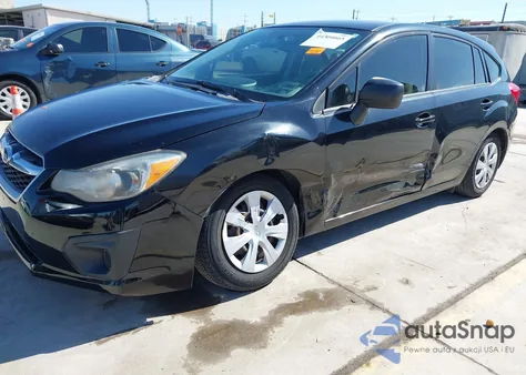 2013 Subaru Impreza 2.0I from USA, damaged, VIN JF1GPAA64DH206566